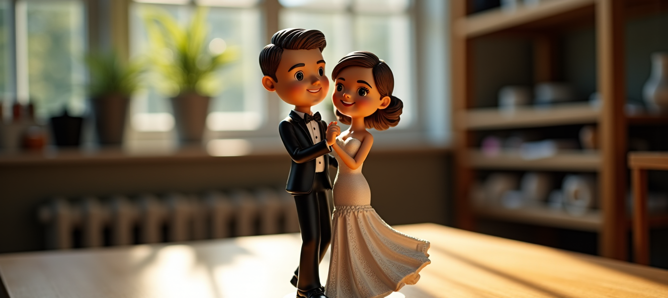 Pourquoi choisir une figurine 3D personnalisée pour immortaliser un moment important