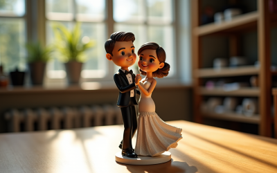 Pourquoi choisir une figurine 3D personnalisée pour immortaliser un moment important
