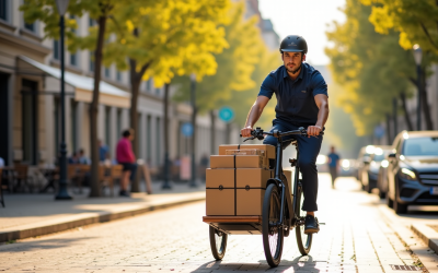 Pourquoi investir dans un vélo cargo professionnel pour ses livraisons