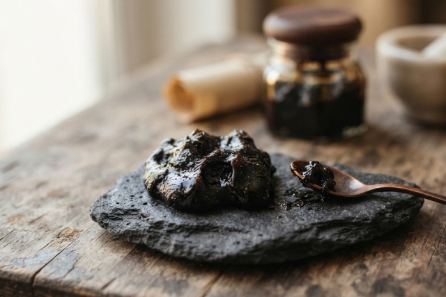 Résine de shilajit
